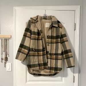 Plaid coat